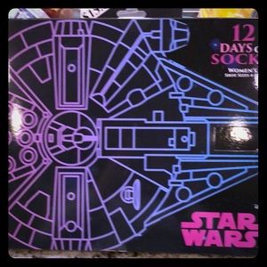 Star Wars 12 days of socks.